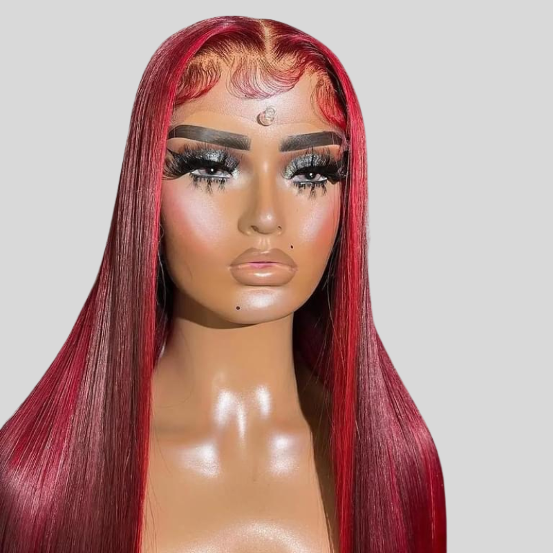Bold Burgundy Wig