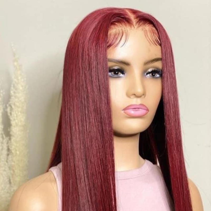 Bold Burgundy Wig