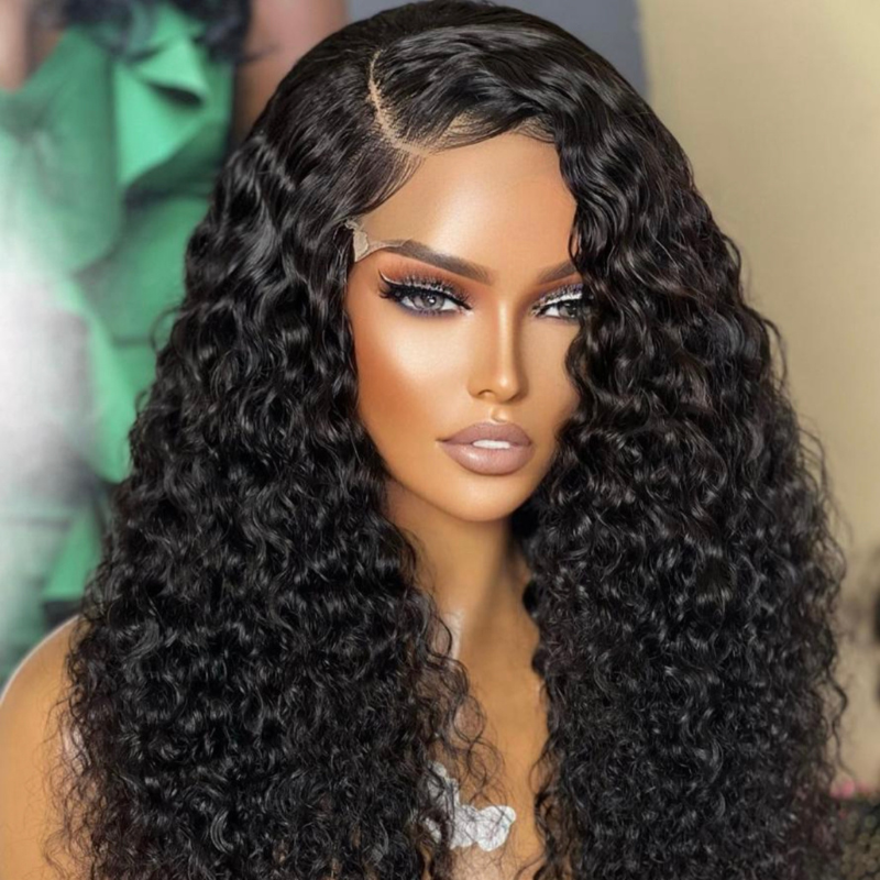 Deep Wave Raw Human Hair Wig
