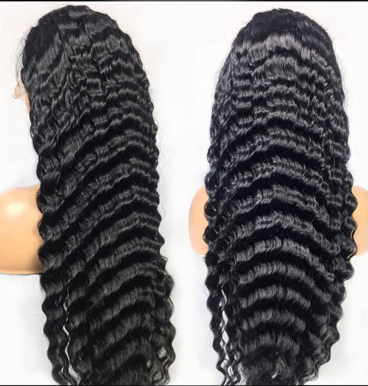 Deep Wave Raw Human Hair Wig