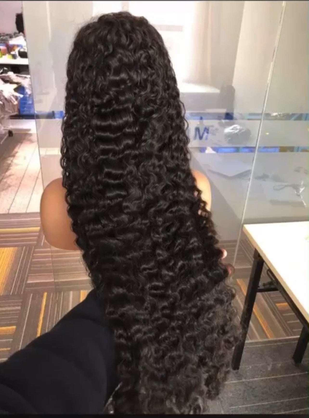Deep Wave Raw Human Hair Wig
