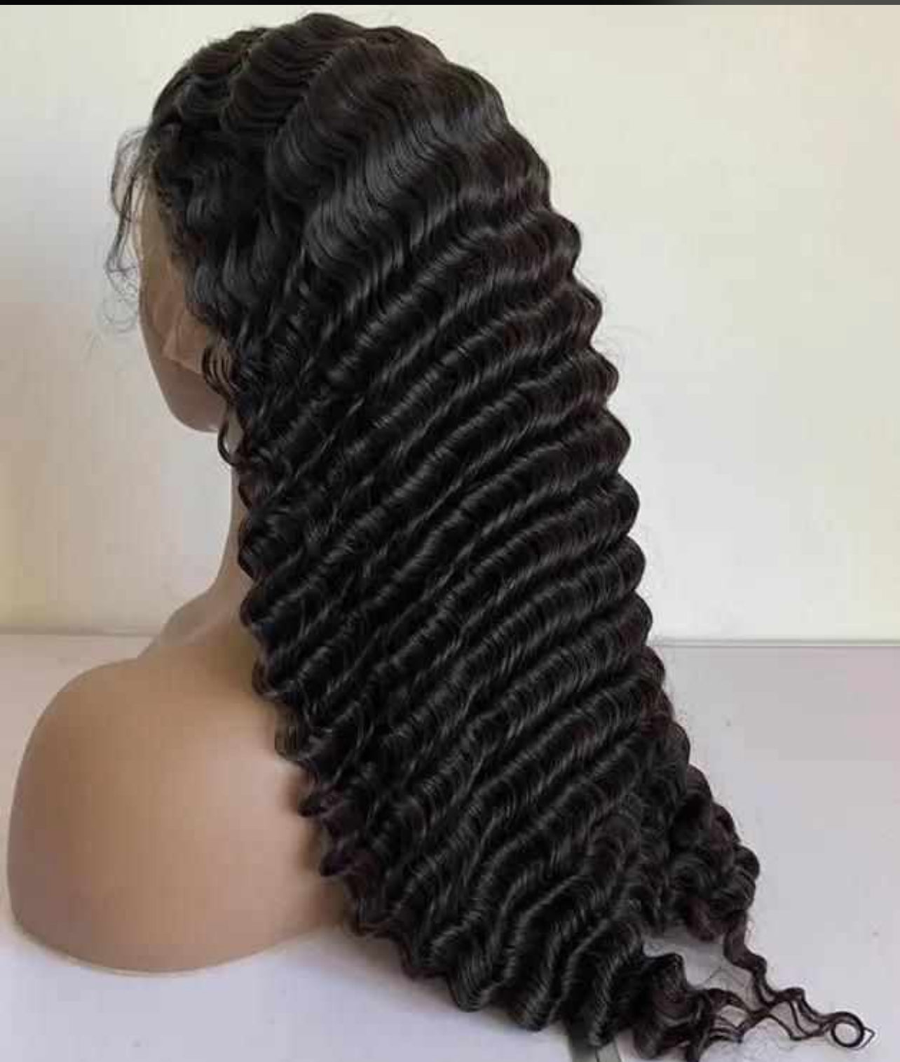 Deep Wave Raw Human Hair Wig