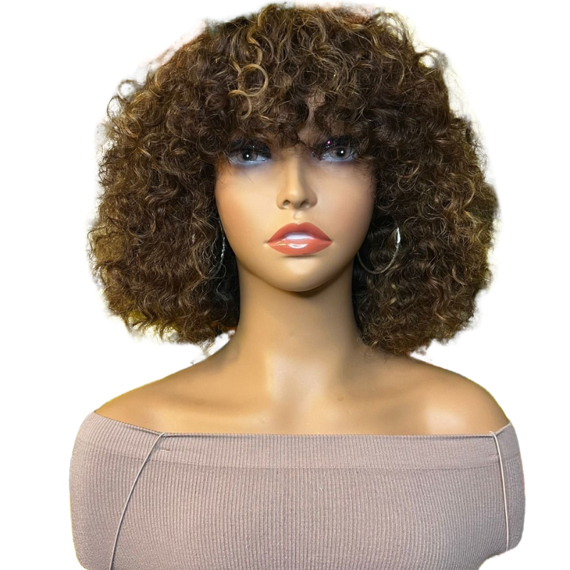 Elegant Short Curly Wig