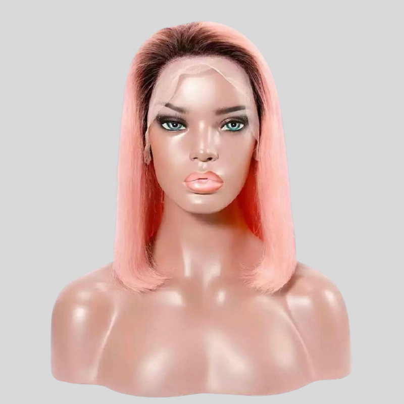 Vibrant Pink Short Bob Wig