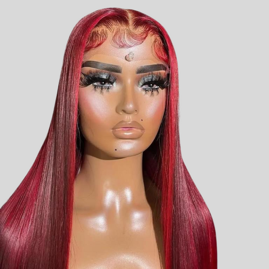 Bold Burgundy Wig