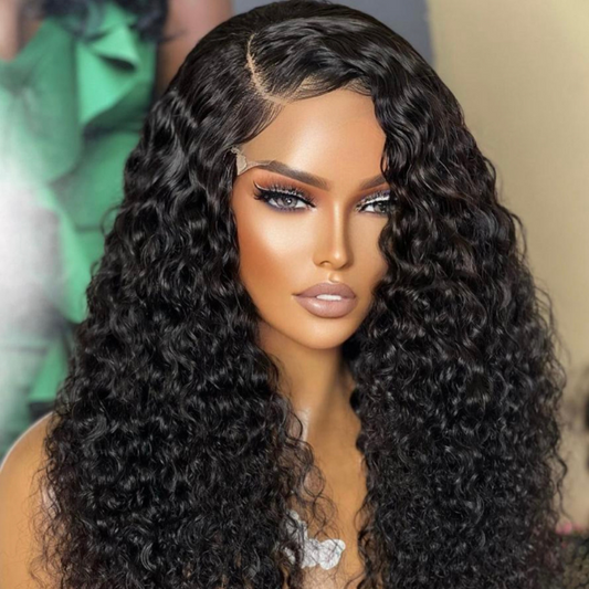 Deep Wave Raw Human Hair Wig