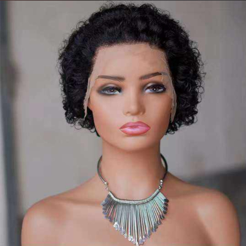 Playful Short Curly Wig